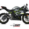 Mivv Slip-On Mk3 carbono Kawasaki Ninja 125 / Z125 2019-24