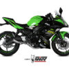 Mivv Full system 2x1 MK3 black Kawasaki Ninja 650 / Z650 2017-23