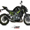 Mivv Slip-On Mk3 carbono Kawasaki Z900 A2 (35 KW / 70 KW) 2017-24