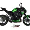 Mivv Slip-On Double Gun black Kawasaki Z900 2020-24