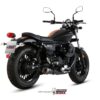 Mivv 2 Slip-On Ghibli black Moto Guzzi V9 Bobber / Roamer 2016-22