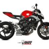 Mivv Slip-On Speed edge St. Steel MV Agusta Brutale 800 RR 2017-20