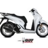 Mivv Full system 1x1 Mover black Honda SH 125 / 150 2020-24