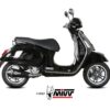 Mivv Slip-On Delta Race black Piaggio Vespa GTS 300 2021-24