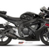 Mivv Slip-On Suono black con tapa carbono Suzuki GSX-R 600 / GSX-R 750 2006-07