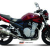 Mivv Slip-On Oval St. Steel Suzuki GSF 650 Bandit 2007-15 / GSX 650 F 2008-15
