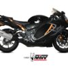 Mivv 2 Slip-On Speed edge titanium Suzuki GSX-R 1300 Hayabusa 2021-24
