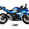 Mivv Slip-On Delta Race black Suzuki GSX 250 R 2017-20
