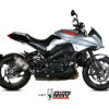 Mivv Slip-On Suono St. Steel con tapa carbono Suzuki GSX-S 1000 Katana 2019-24