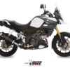 Mivv Slip-On Dakar black Suzuki DL V-Strom 1000 / XT 2014-20 / 1050 / XT 2020-24