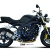 Mivv Slip-On Suono St. Steel con tapa carbono Triumph Speed Triple 2007-10