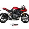 Mivv 2 Slip-On Mk3 carbono Triumph Speed Triple 1200 RR / RS 2021-24
