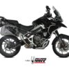 Mivv Slip-On Dakar black Triumph Tiger 1200 GT / Rally 2021-24