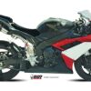 Mivv 2 Slip-On Suono St. Steel con tapa carbono Yamaha YZF 1000 R1 2007-08