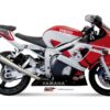Mivv Slip-On X-Cone St. Steel Yamaha YZF 600 R6 1999-02