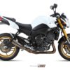 Mivv Slip-On Double Gun Full titanium Yamaha FZ8 / Fazer 8 2010-16