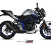 Mivv Slip-On Suono black con tapa carbono Yamaha MT-03 2016-24