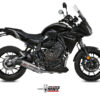 Mivv Full system 2x1 Oval titan con tapa carbono Yamaha Tracer 700 / GT / Tracer 7 2016-24