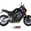 Mivv Full system 3x1 X-M5 black Yamaha MT-09 / SP / FZ-09 2021-23