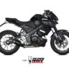 Mivv Full system 1x1 X-M1 black Yamaha MT-125 2020-24/YZF R125 2019-23