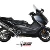Mivv Full system 2x1 SR-1 black titanium Yamaha T-MAX 560 2020-21