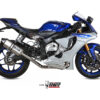 Mivv Full system 4x2x1 Speed edge St. Steel Yamaha YZF 1000 R1 2015-23