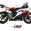 Mivv Slip-On Mk3 black Yamaha YZF 600 R6 2006-16