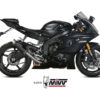 Mivv Slip-On GP Pro black Yamaha YZF 600 R6 2017-23