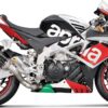 Silenciosos Slip-on. No homologado Akrapovic - Aprilia RSV 4 1000 - 2015 a 2016 - Imagen 2