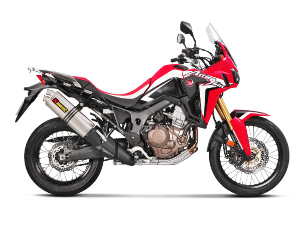 Silenciosos Slip-on. Homologado Akrapovic - Honda CRF 1000 LA Africa Twin - 2018 a 2019 - Imagen 3