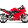 Silenciosos Slip-on. Homologado Akrapovic - Honda VFR 800 F - 2017 a 2020 - Imagen 2