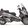 BLACK EDITION silenciosos Slip-on. Homologado Akrapovic - Piaggio MP3 500 LT ie - 2008 a 2020 - Imagen 2
