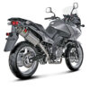 Silenciosos Slip-on. No homologado Akrapovic - Suzuki DL 650 V Strom - 2004 a 2011 - Imagen 2