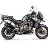 BLACK EDITION silenciosos Slip-on. Homologado Akrapovic - Triumph Tiger 1200 Explorer - 2018 a 2020 - Imagen 2