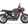 BLACK EDITION silenciosos Slip-on. Homologado Akrapovic - Triumph Speed Twin 1200 - 2019 a 2020 - Imagen 2