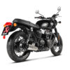 Silenciosos Slip-on. Homologado Akrapovic - Triumph Bonneville 1200 T120 - 2016 a 2020 - Imagen 2