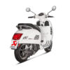 BLACK EDITION silenciosos Slip-on. Homologado Akrapovic - Vespa GTS 125 - 2017 a 2020 - Imagen 3