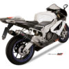 Mivv 2 Slip-On GP black Aprilia RSV 1000 2004-08 / Tuono Fighter 1000 2006-10 - Imagen 2