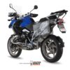 Mivv Slip-On Speed edge St. Steel con tapa carbono BMW R 1200 GS / Adventure 2004-07 - Imagen 4