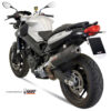 Mivv Slip-On Oval carbono con tapa carbono BMW F 800 R / GT 2009-20 - Imagen 2