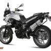 Mivv Slip-On Suono St. Steel con tapa carbono BMW F 700 GS 2012-17 - Imagen 2