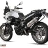 Mivv Slip-On Oval titan con tapa carbono BMW F 700 GS 2012-17 - Imagen 2