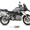 Mivv Slip-On Speed edge St. Steel con tapa carbono BMW R 1200 GS / Adventure 2013-18 - Imagen 3