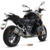 Mivv Slip-On Speed edge St. Steel con tapa carbono BMW R 1200 R / RS 2015-18 - Imagen 2