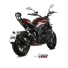 Mivv Slip-On Mk3 black Benelli 502C 2019-24 - Imagen 2