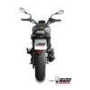 Mivv Slip-On Mk3 black Benelli Leoncino 800 2022-24 - Imagen 3
