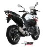 Mivv Slip-On Oval St. Steel Benelli TRK 251 2019-24 - Imagen 2