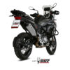 Mivv Slip-On Speed edge St. Steel con tapa carbono Benelli TRK 502 X 2018-24 - Imagen 2