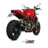 Mivv 2 Slip-On Mk3 black Ducati Monster 1200 / S 2014-16 - Imagen 2