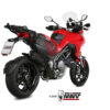Mivv Slip-On Suono black con tapa carbono Ducati Multistrada 1200 15-17 / Multistrada 1260 18-20 - Imagen 2